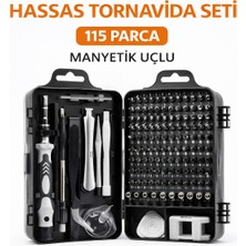 FT Tasarım 115 Parça Manyetik Uçlu Hassas Tornavida Seti