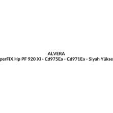 Alvera Perfıx Hp Pf 920 Xl - CD975EA - CD971EA - Siyah Yüksek Kaps. Kartuş
