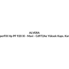 Alvera Perfıx Hp Pf 920 Xl - Mavi - CD972AE   Yüksek Kaps.  Kartuş