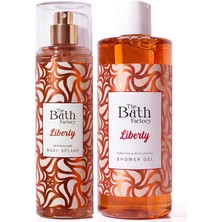 The Bath Factory Liberty Duş Jeli ve Vücut Spreyi 2'li Set