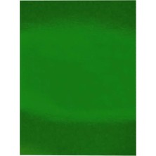 Bigibu Aynalı Metalik Metalize Fon Kartonu Yeşil 50x70cm 1 Adet (Tek Renk)
