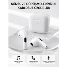 Marsilyan Bluetooth 5.3 Tws Kablosuz Kulak Içi Kulaklık 25 Metre Menzil Şarj Kutulu