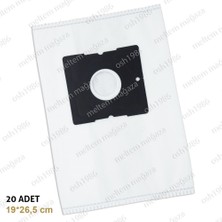 YFS Arçelik Ile Uyumlu S 4960 Tornadoflex Elektrikli Süpürge Toz Torbası 20 Adet
