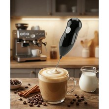 Azesur Süt, Kahve, Yumurta, Sos, Krema Köpürtücü. Kablosuz, Pilli. Barista Köpüğü