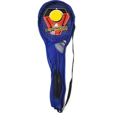 Brf Store Degernet Slipt Çantalı Badminton 2 Adet Raketi Ile 3 Adet Topu Çantalı Badminton Seti