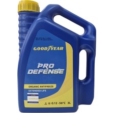 Brf Store Degernet Goodyear Kırmızı Antifriz 3 Lt 56 C Organik Goodyear Pro Defense