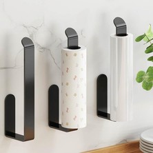 Brf Store Degernet Alper Banyo Lamalı Siyah Yapışkanlı Lüks Tasarım Solo Peçetelik Havluluk, Solo Peçetelik Ha