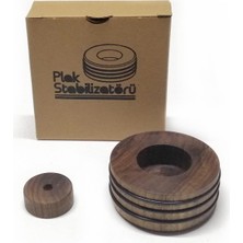 Brf Store Degernet Plak Stabilizatörü + 7" Plak Adaptörü (Ceviz)