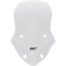 GP Kompozit Kymco Xciting 250 R 2014-2016 Uyumlu Ön Cam Şeffaf - 72 cm