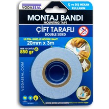 Brf Store Oreviosell Vodaseal Çift Taraflı Montaj Bandı 20MMX3MT