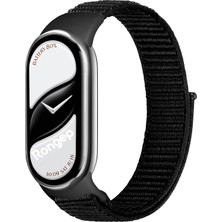 Brf Store Oreviosell Rongep Xiaomi ile Uyumlu Mi Band 10/9/8 Için Hasır Örme Kordon Terletmeyen Nefes Alabilen