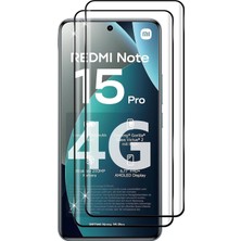 Zipax Xiaomi Redmi Note 15 Pro 4g Ekran Koruyucu Cam Çizilmez Parlak Zr-Mxi