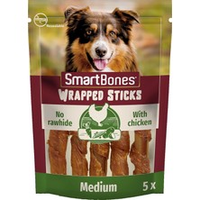 Brf Store Degernet Smartbones Tavuk Sargılı Medium Stick Köpek Ödülü 5'li (5 x 125GR)
