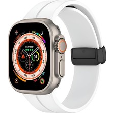 Brf Store Oreviosell Uruchı Apple Watch Manyetik Silikon Kordon 42/44/45/49/l Kadın Erkek Spor Kordon Iwatch A