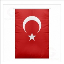 Brf Store Oreviosell Lona Sanat 40 x 60 Ebatında 1. Kalite Alpaka Kumaş Türk Bayrağı