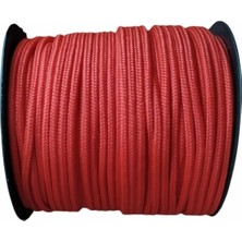 Brf Store Oreviosell Paracord 2 mm Paraşüt Ipi 10 Metre Kırmızı -Tek Ebat