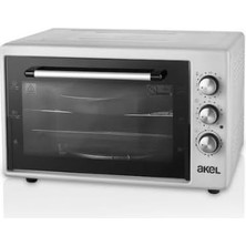 Brf Store Degernet Akel AF950L Lambalı, Termostatlı, Saatli 50 Litre Mini Fırın