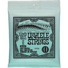 Brf Store Oreviosell Ernie Ball Konseri/soprano Ball End Naylon Ukulele Telleri - Siyah