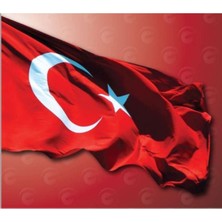Brf Store Oreviosell Türk Bayrağı Alpaka Kumaş 400X600 cm