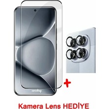 Zipax Xiaomi Note 15 Pro Plus Ekran Koruyucu Cam + Kamera Lens Hediye