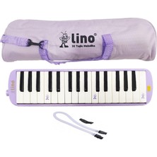 Brf Store Degernet Lino Melodika 32 Tuşlu Bez Çanta Pastel Mor