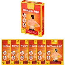 Brf Store Oreviosell Stopever Thermal Hot Sıcak Terapi Flasteri - 6'lı Paket | Kas ve Bel Ağrılarını Hafifletm