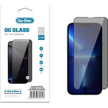 Zipax Apple iPhone 13 Pro Max Ekran Koruyucu Privacy Gizli Hayalet Zr-Gd-Hayalet