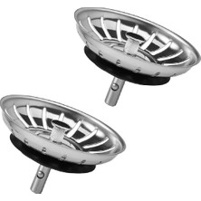Brf Store Oreviosell 2 Adet Çöpmak Paslanmaz Çelik Sifon Süzgeci 8 cm Lavabo Evye Süzgeci Lavabo Gider Süzgeci