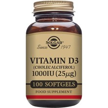 Brf Store Degernet Solgar Vitamin D3 1000 Iu 1 Paket(1 x 1 Stück)