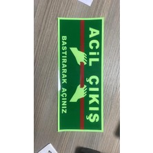 Brf Store Oreviosell Acil Çıkış Kapı Etiketi Sticker