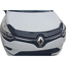 Onkar Renault Clio Iv 2012-2018 Arası Araca Özel Ön Kaput Koruyucu Rüzgarlık