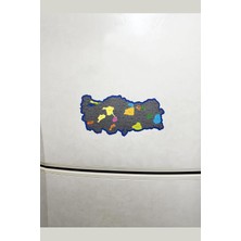 Brf Store Oreviosell Kazınabilir Türkiye Haritası Magnet | Gez-Kazı Seyahat Haritası 24X12 cm