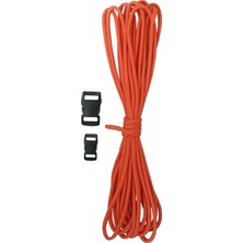 Brf Store Oreviosell Paracord 550 4mm 7 Çekirdek Outdoor Bileklik Çadır Kamp Ipi 5 Metre Turuncu