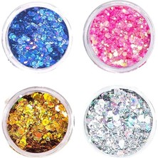 Brf Store Oreviosell Rosevelt Gümüş Kendinden Yapışan Mayaj Simi Glitter PRA-7039372-9761