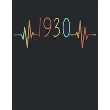 TeknoKapsül 101 Mandalas - Colorıng Book Ecg Heartbeat Vintage 1930 Year Heart Beat: Funny Retro Vintage Heart Line Birthday Gift - A4 (8. 5X11) - 101 Pages -... - Relax - Anti Stress - For Coloring