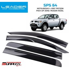 Onkar Cam Rüzgarlığı Sunplex Mugen Mitsubishi L-200 Trition Pick Up 2016-&GT; 4lü SPS64