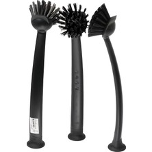 Brf Store Oreviosell Ikea Rınnıg Bulaşık Fırçası Koyu Gri - 3'lü Set