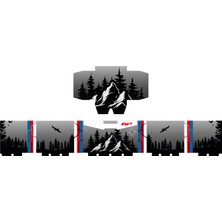 GP Kompozit DSN06 45 lt Alüminyum Motosiklet Çanta Uyumlu Sticker