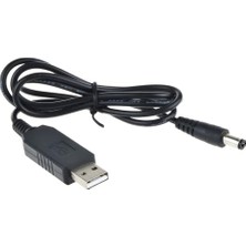 Brf Store Oreviosell 5V To 12V Kablolu Voltaj Yükseltici USB 700MA Adaptör Soket Modem