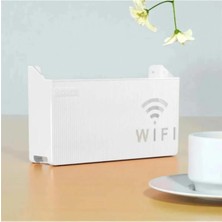 Brf Store Oreviosell Tineke Beyaz Wifi Kutusu Duvar Asılabilir Sigorta ve Modem Saklama Kutusu 25X15X6 cm