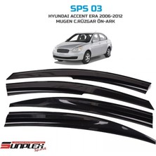 Onkar Cam Rüzgarlığı Sunplex Mugen Hyundai Accent Era 2006-2012 4lü SPS03
