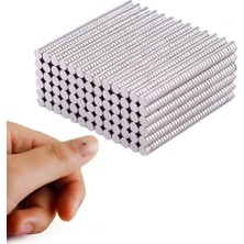 Brf Store Oreviosell Dünya Magnet 100 Adet - Yuvarlak Neodyum Mıknatıs, 3x1,5 Mm, Güçlü Magnet, N35 Kalite