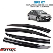 Onkar Cam Rüzgarlığı Sunplex Mugen Renault Megane 2 Sedan 2003-2008 4lü SPS07