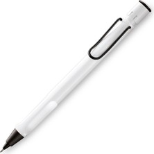 TeknoKapsül Lamy L119WTB Safari Mekanik Kalem, Beyaz Siyah Klips, 0,02 Inç (0,5 Mm), Sınırlı Üretim