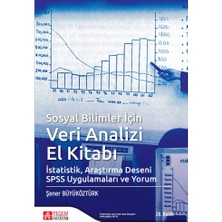 Brf Store Oreviosell Sosyal Bilimler Için Veri Analizi El Kitabı: Istatistik, Araştırma Deseni Spss Uygulamala