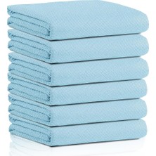 Brf Store Oreviosell Mıclo Cleanıng | Balıksırtı Desen | Sihirli Cam, Ayna, Mutfak, Banyo Bezi | X6 Adet