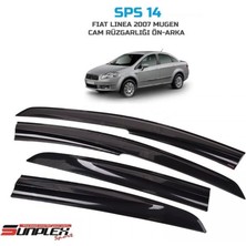 Onkar Cam Rüzgarlığı Sunplex Mugen Fiat Linea 2007-&GT; 4lü SP14