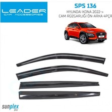 Onkar Cam Rüzgarlığı Sunplex Mugen Hyundai Kona 2018-2022 Mugen 4lü SPS136