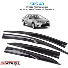 Onkar Cam Rüzgarlığı Sunplex Mugen Toyota Corolla 2013-&GT;  4lü SPS43