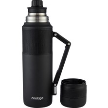 Brf Store Oreviosell Contigo Thermal Bardaklı Çelik Termos 1.2l Siyah